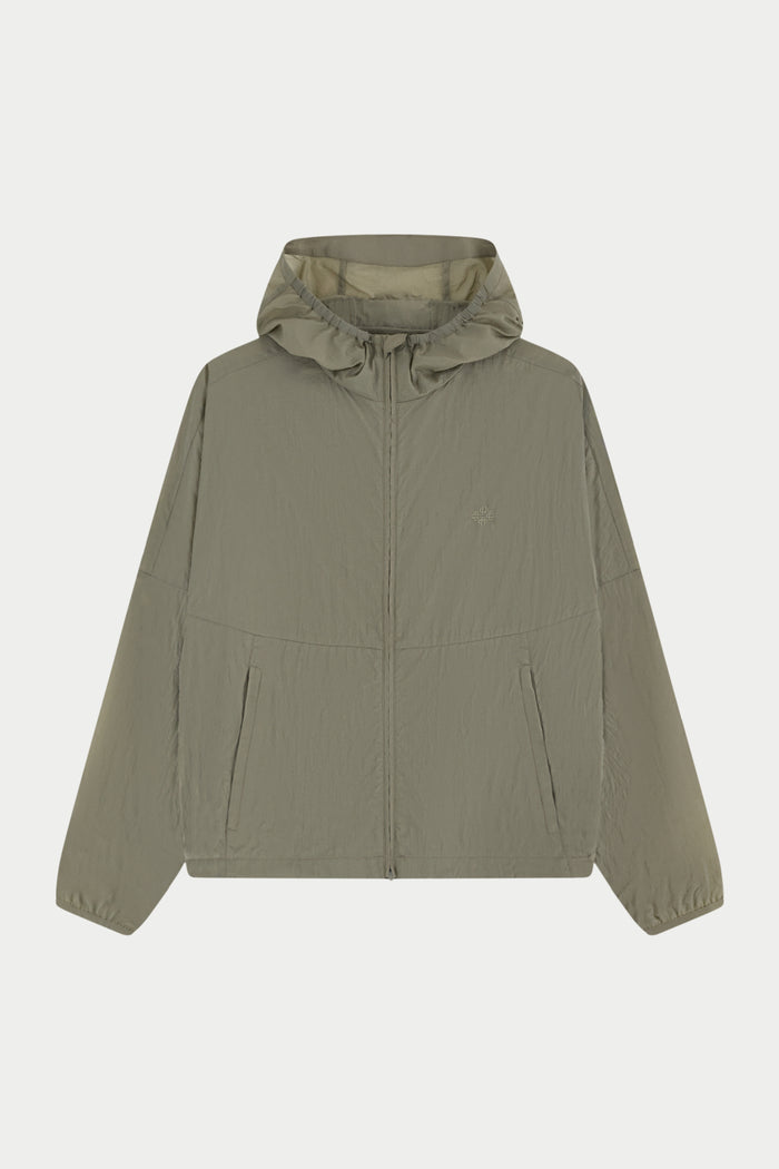 TRANSLUCENT WINDBREAKER - KHAKI