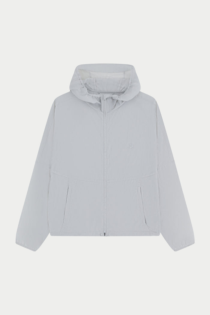 TRANSLUCENT WINDBREAKER - WHITE