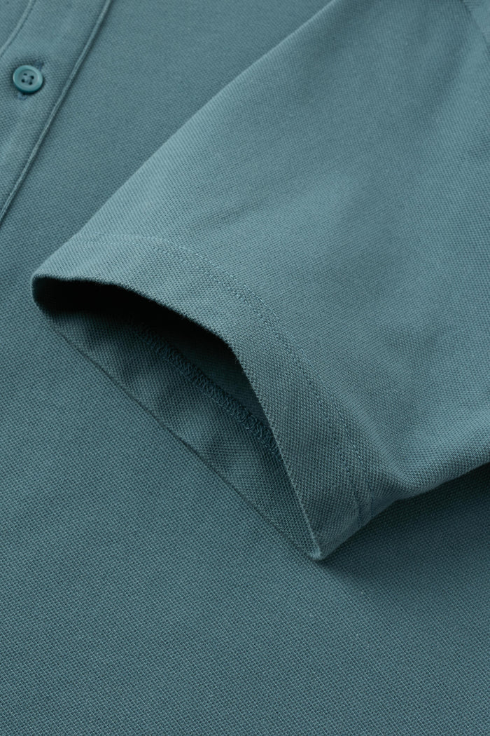 Dress Collar Performance Polo - Turquoise - Atica Man