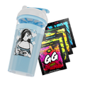 Waifu Cup S4.4 Gamer Girl tilted right over 4 free sample packs
