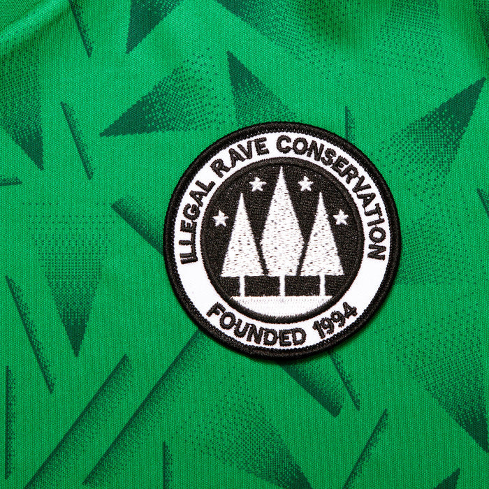 Wasted Heroes Long Sleeve Retro 25 - Jersey - Green