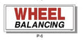 WHEEL BALANCING SIGN