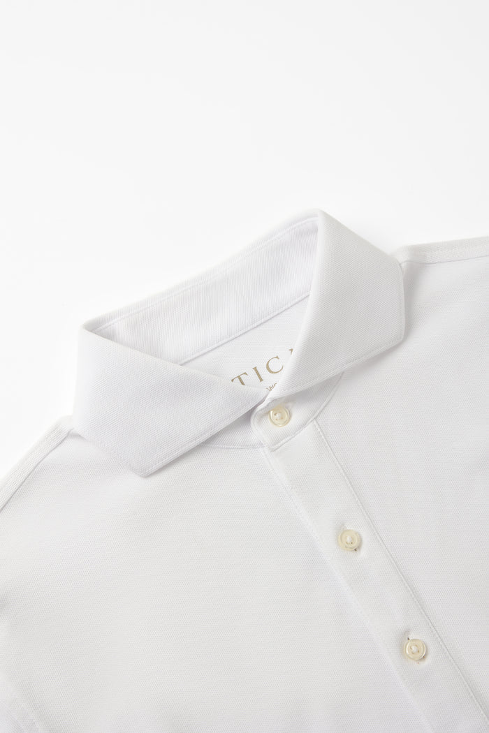 Dress Collar Long Sleeve Performance Polo - Atica Man