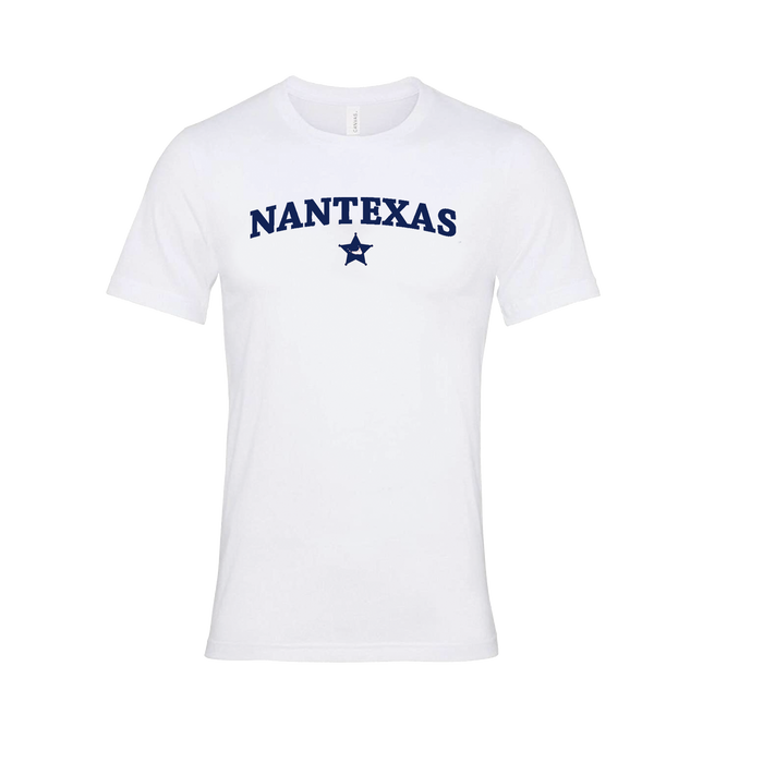 White NanTEXAS Short Sleeve Tee Shirt