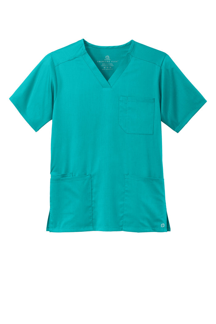 Wink® Men's Premiere Flex™ V-Neck Top | WW5068 - The Lemon Print & Design Studio