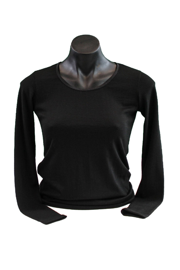 Women's Merino thermal base layer top -Kapeka NZ