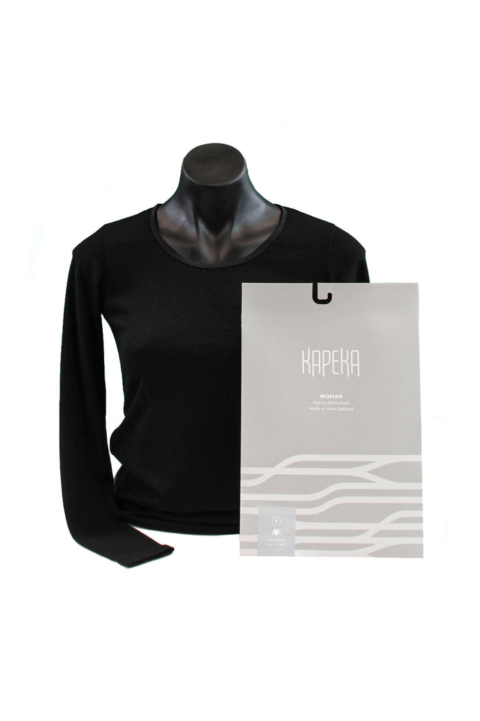 Women's Merino Crew Neck Thermal (Long Sleeve) - Kapeka NZ