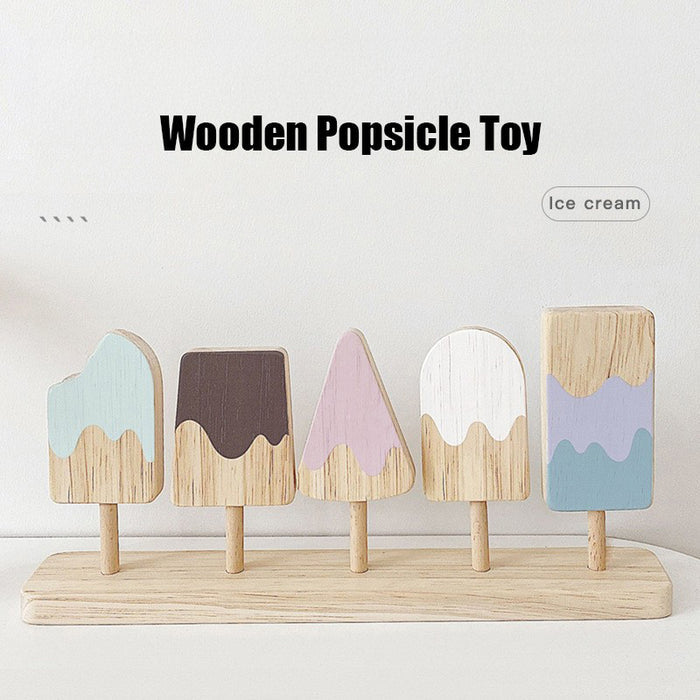Wooden Popsicle Toys Clearance Sale 3 Years + - Little Kooma