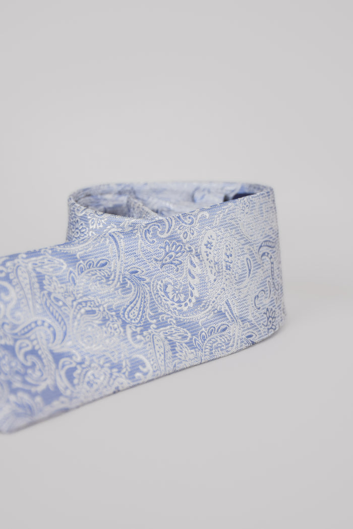 Woven Tie | Pure Silk |  Paisley Jacquard Pattern - Atica Man