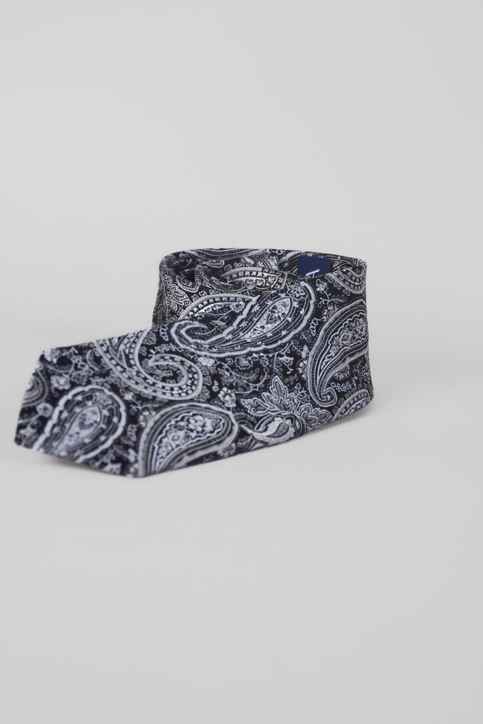Woven Tie | Pure Silk |  Paisley Pattern - Atica Man